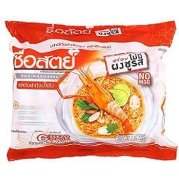 Sue Sat Instant Noodles Shrimp Creamy Tom Yum Flavour 360g Pack Of 1 Piece