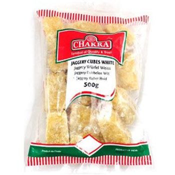 Chakra Jaggery Cubes White 500g