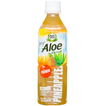 Pure Plus Drink with Aloe Vera with Taste Pineapple 0.5l