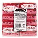 Apollo Wafer Chocolate 12pcs X 12g