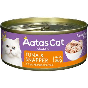 Aatas Cat Tantalizing Tuna Snapper In Aspic
