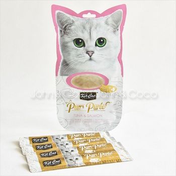 Kit Cat Purr Puree Tuna And Salmon-60g 15gx4