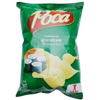 Poca Potato Snack Nori Seaweed Flavor 30g