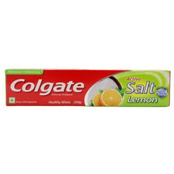 Colgate Active Salt Anticavity Toothpaste With Lemon 200g