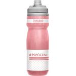 CamelBak Podium Chill Insulated Bike Water Bottle Easy Squeeze Bottle Fits Most Bike Cages 595g Reflective Pink