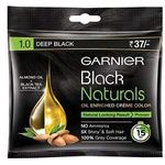 Garnier Black Naturals Oilenriched Cream Color Almond Oil Black Tea Extract 20ml20g