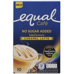 Equal Instant Coffee Mix Powder Caramel Latte 150g