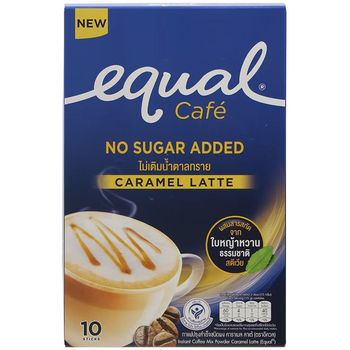 Equal Instant Coffee Mix Powder Caramel Latte 150g