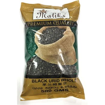 Malika Black Urid Whole 500g