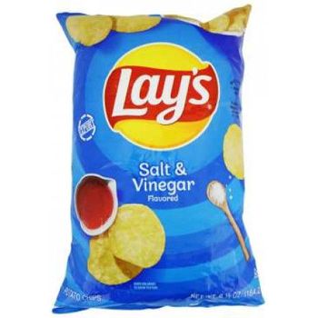 Lay's Salt and Vinegar Potato Chips 170g