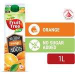 F&N Fruit Tree Fresh No Sugar Added Juice Orange