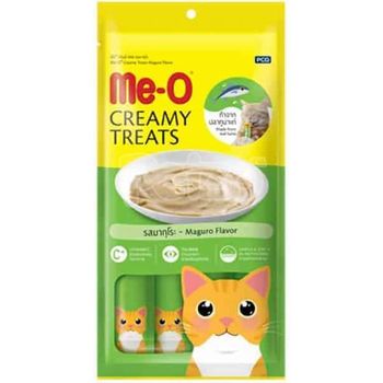 Me-O Creamy Treats Maguro Flavour Cat Treats 4 x 15g