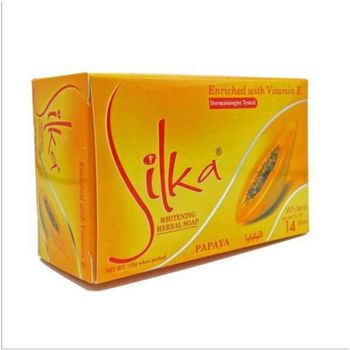 Silka Skin Whitening Soap Papaya 135g