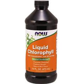 Now Foods Supplements Chlorophyll Mint Liquid 16-Ounce