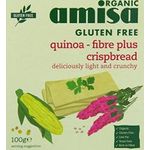 Amisa Organic Quinoa Fibre Plus Crispbread 100g