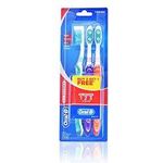 Oral-B Toothbrushes All Rounder 123 3ct Medium 2-pack