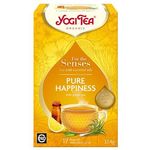 Yogi Tea - Ayurvedic Blend, For The Senses Organic Pure Happiness Tea (17 teabags)