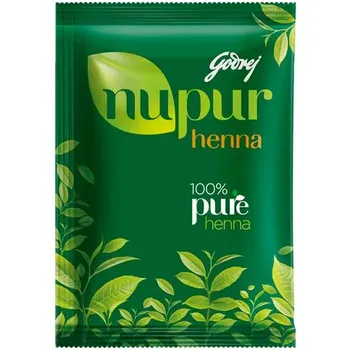 Godrej Nupur Pure Henna Natural Conditioning And Anti Dandruff Hair Colour 500g