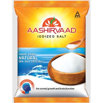 Aashirvaad Iodised Salt 1kg