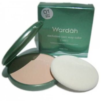 Wardah Exclusive Two Way Cake SPF 15 02 Light Beige 12g