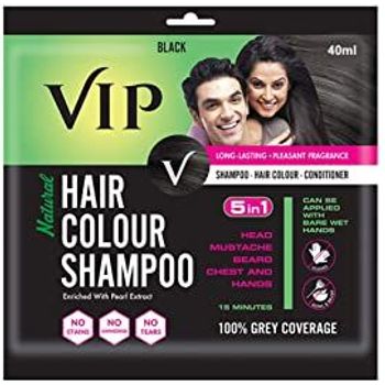 VIP Hair Color Shampoo Black 40ml