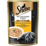 Sheba Fine Adult Tuna Pumpkin And Carrot in Gravy Flavour 70g