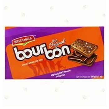 Britannia The Original Bourbon Chocolate Flavoured Cream Biscuits 390g