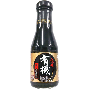 Sauce Co Organic Fine Black Soy Bean Sauce Light 180 155ml