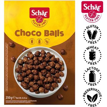 Schar Choco Balls Cereal Gluten Free