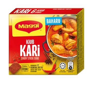 Maggi Curry Stock Cube 60g