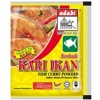 Adabi Serbuk Kari Ikan 24g