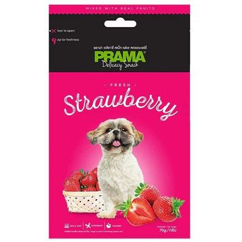 Prama Delicacy Snack Fresh Strawberry 70g