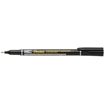 Pentel Slim Permanent Marker Pen Extra Fine Point Black