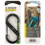 Nite Ize S Biner Plastic Dual Carabiner 4 Black
