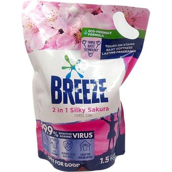 Breeze Liquid Silky Sakura Refill 1.5kg
