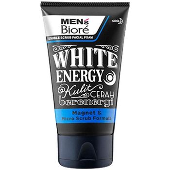 Biore Men's White Energy Facial Foam 100g