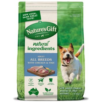 Nature's Gift Dog Dry Chicken Fish 2.5kg