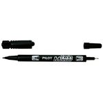 Pilot Begreen Twin Permanent Marker Fine Black Pack Of 10