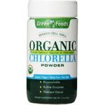 Green Foods Organic Chlorella Powder 2.1 Ounce