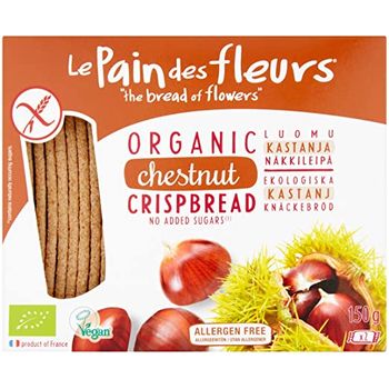 Le Pain Des Fleurs Organic Chestnut Flour Gluten Crispbread 150g