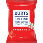 Burt's British Hand Cooked Potato Chips sweet chilli 150g
