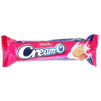Cream-O Strawberry Yogurt Cream Cookies 85g