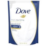 Dove Deeply Nourishing Nourishing Body Wash Pouch 400ml