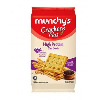 Munchy's Crackers Plus Chia Seed 300g