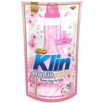 So Klin Liquid Softergent Sakura Ref 750ml