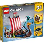 LEGO 31132 Viking Ship and the Midgard Serpent