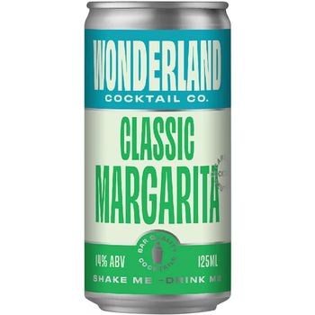 Wonderland Cocktail Co. Classic Margarita 125ml