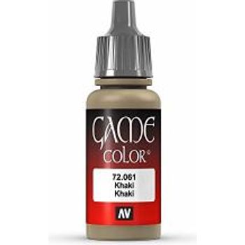 Vallejo Game Color Khaki Paint 17ml