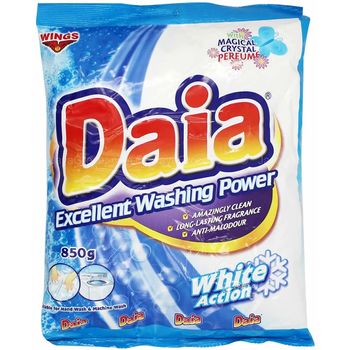 Daia White Action Detergent Powder 750g