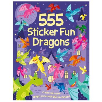 Imagine That Publishing 555 Stickers Dragons